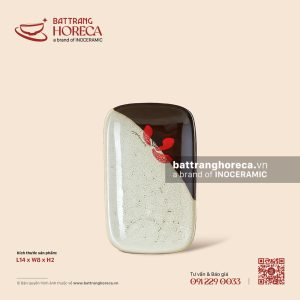 Đĩa kê khăn 14 x 8cm - Hạ Liên