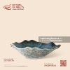 Đĩa lá khoai sâu 23 x 20cm - Lam Hải