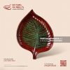 Đĩa lá trầu 26 x 20cm - Dưa Hấu