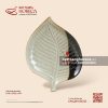 Đĩa lá trầu 30 x 22cm - Hạ Liên - Bát Tràng Horeca Đĩa lá trầu 30 x 22cm - Hạ Liên