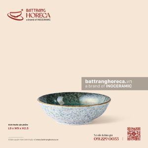 Đĩa muối 9cm - Lam Hải