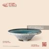 Đĩa nón sâu 3 chân cao 20cm – Lam Hải