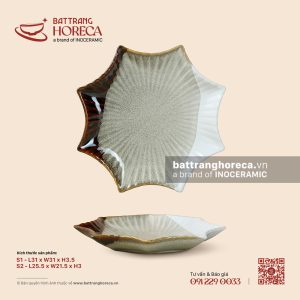 Đĩa sao - Địa Nhã - Men hoả biến