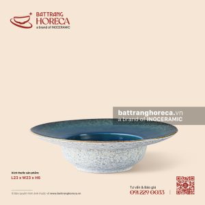 Đĩa sâu nón 23cm - Lam Hải