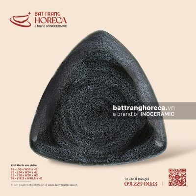 Đĩa tam giác – Huyền Dạ – Men hoả biến