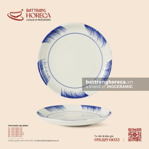 Đĩa tròn – Hương Đồng – Men ngà
