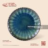 Đĩa tròn múi (đĩa cánh hoa) 26,5cm - Lam Hải