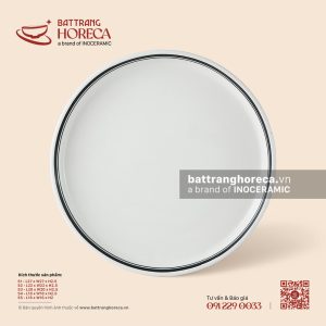 Đĩa tròn - Tịnh Tuyến - Men ngà