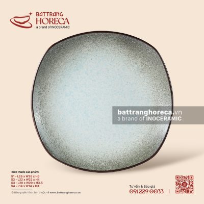 Đĩa vuông ảo – Băng Dạ – Men hoả biến