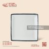 Đĩa vuông - Tịnh Tuyến - Men ngà