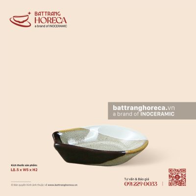 Gác thìa 8.5 x 5cm – Địa Nhã – Men hoả biến