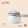 Hũ gia vị nắp 7,5cm - Tịnh Tuyến - Men ngà