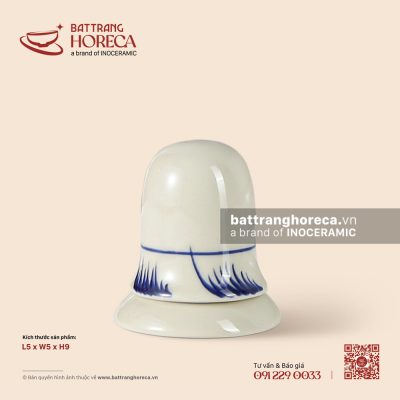 Hũ tăm 5cm – Hương Đồng – Men ngà