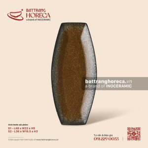 Khay bầu dục (đĩa thuyền)