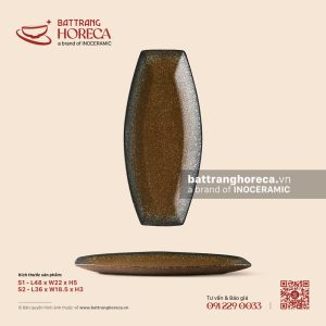 Khay bầu dục (đĩa thuyền)