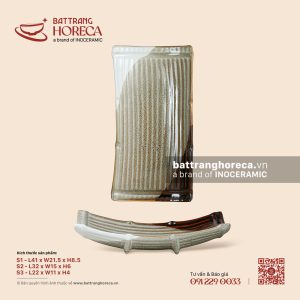 Khay nan - Địa Nhã - Men hoả biến