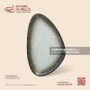 Khay tam giác 37 x 22,5cm - Băng Dạ - Men hoả biến