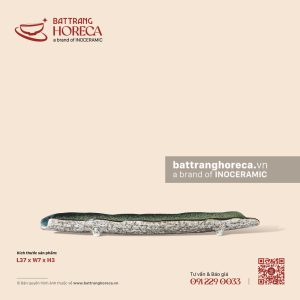 Khay vỏ cây 37 x 7cm - Lam Hải