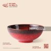 Tô phở 17.5cm - Hồng Ngọc (Ruby) - Men hoả biến - Bát Tràng Horeca Tô phở 17.5cm - Hồng Ngọc (Ruby) - Men hoả biến