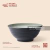 Tô xoắn 19,5cm - Băng Dạ - Men hoả biến