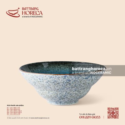 Tô (bát) yêu – Lam Hải – Men hoả biến