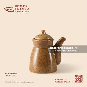 Ấm mắm tương 6cm - Ô Thổ