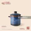 Âu đứng hai tai kèm nắp 13 x 10.5cm - Lam Vân