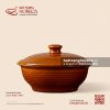 Âu (thố) cơm đại 23 x 23cm - Nâu Trầm
