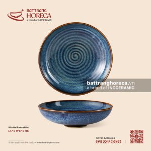 Bát Nhật 17cm - Lam Vân
