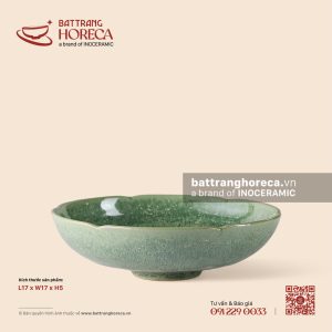 Bát Nhật cắt hoa 17cm - Bích Diệp