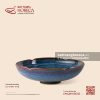Bát Nhật cắt hoa 17cm - Lam Vân