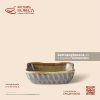 Bát (chén) chấm vuông méo 7cm - Thổ Viêm
