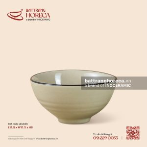 Bát (chén) cơm cổ 11.5cm - Yên Hồng