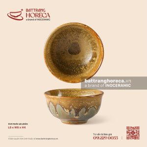 Bát (chén) mắm tròn 8cm - Kim Sa
