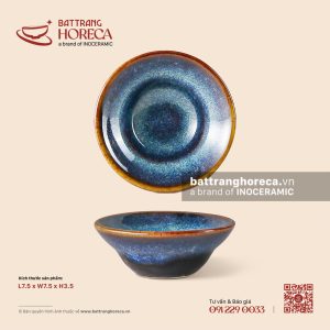 Bát (chén) mắm yêu 7.5cm - Lam Vân