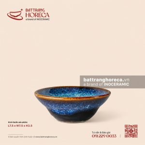 Bát (chén) mắm yêu 7.5cm - Lam Vân