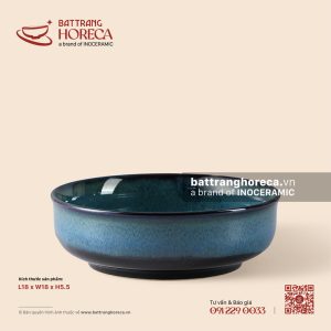 Bát chữ U (bát Nhật) 18cm - Lam Dạ