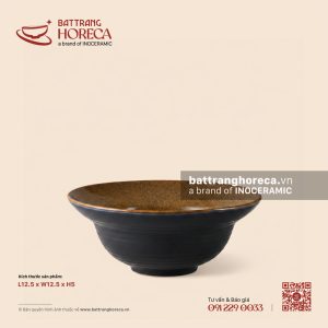 Bát cơm dáng yêu 12.5cm - Ô Thổ