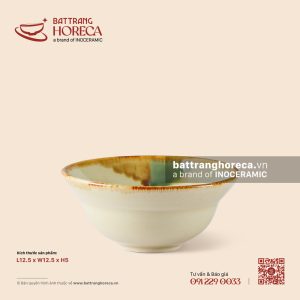 Bát cơm dáng yêu 12.5cm - Hoàng Diệp