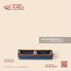 Bát (đĩa) gia vị chữ nhật 2 ngăn 15 x 7cm - Lam Vân
