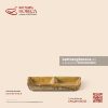 Bát (đĩa) gia vị chữ nhật 2 ngăn 15 x 7cm - Kim Sa