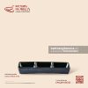 Bát (đĩa) gia vị chữ nhật 3 ngăn 18.5 x 6.5cm - Lam Dạ