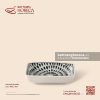 Bát (đĩa) gia vị chữ nhật 9 x 6cm - Loang - Bát Tràng Horeca Bát (đĩa) gia vị chữ nhật 9 x 6cm - Loang