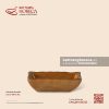 Bát (đĩa) gia vị chữ nhật lượn 10 x 6cm - Cam Mộc