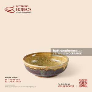 Bát (đĩa) gia vị muối Nhật - Kim Sa