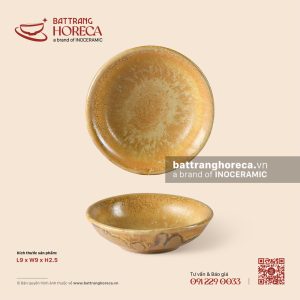 Bát (đĩa) gia vị muối tròn 9cm - Kim Sa