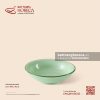 Bát (đĩa) gia vị muối tròn 9cm - Lục Băng - Bát Tràng Horeca Bát (đĩa) gia vị muối tròn 9cm - Lục Băng