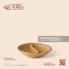 Bát (đĩa) gia vị oval hai (2) ngăn 10.5 x 9.5cm - Hoàng Sa