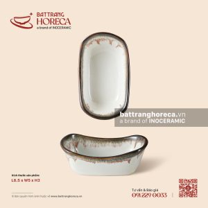 Bát (đĩa) gia vị thần tài 8.5 x 5cm - Bạch Diêm