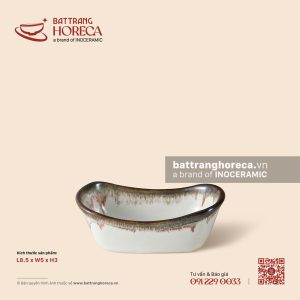 Bát (đĩa) gia vị thần tài 8.5 x 5cm - Bạch Diêm